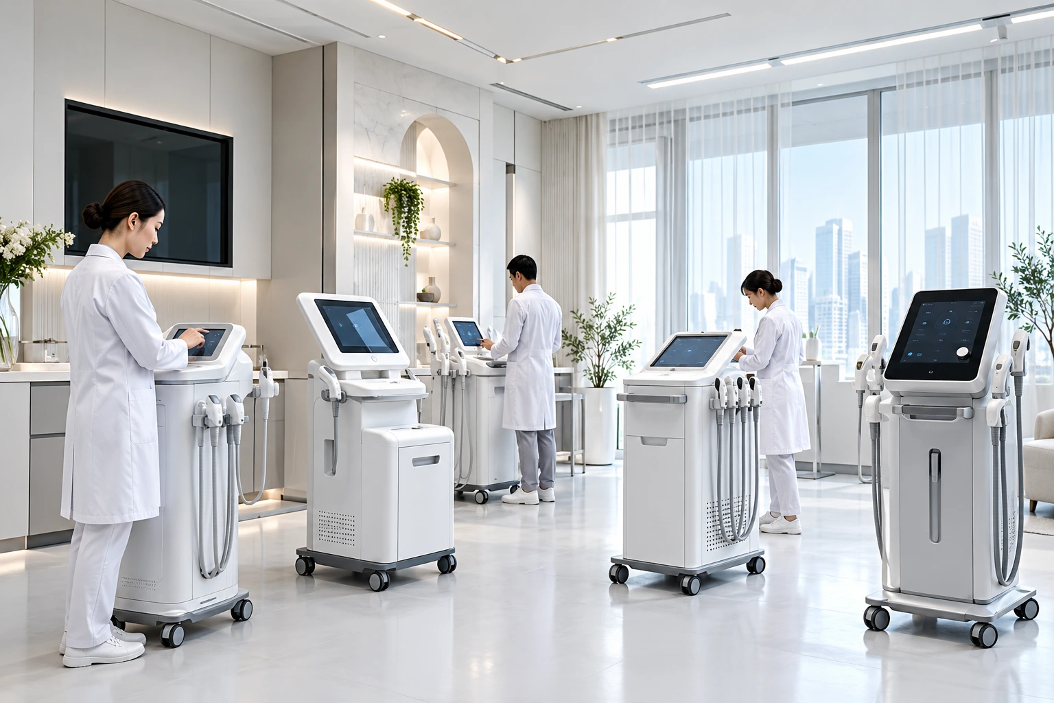 Medical Aesthetic Clinic concept interior